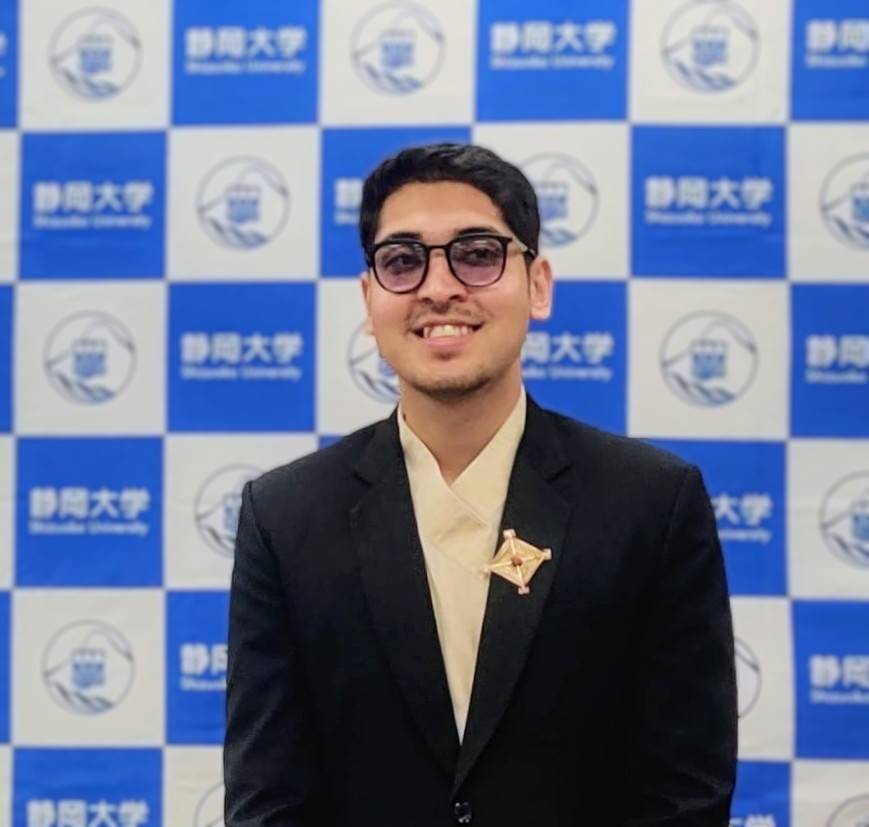 日本学術振興会特別研究員（DC2）に採択されたPrithviさん